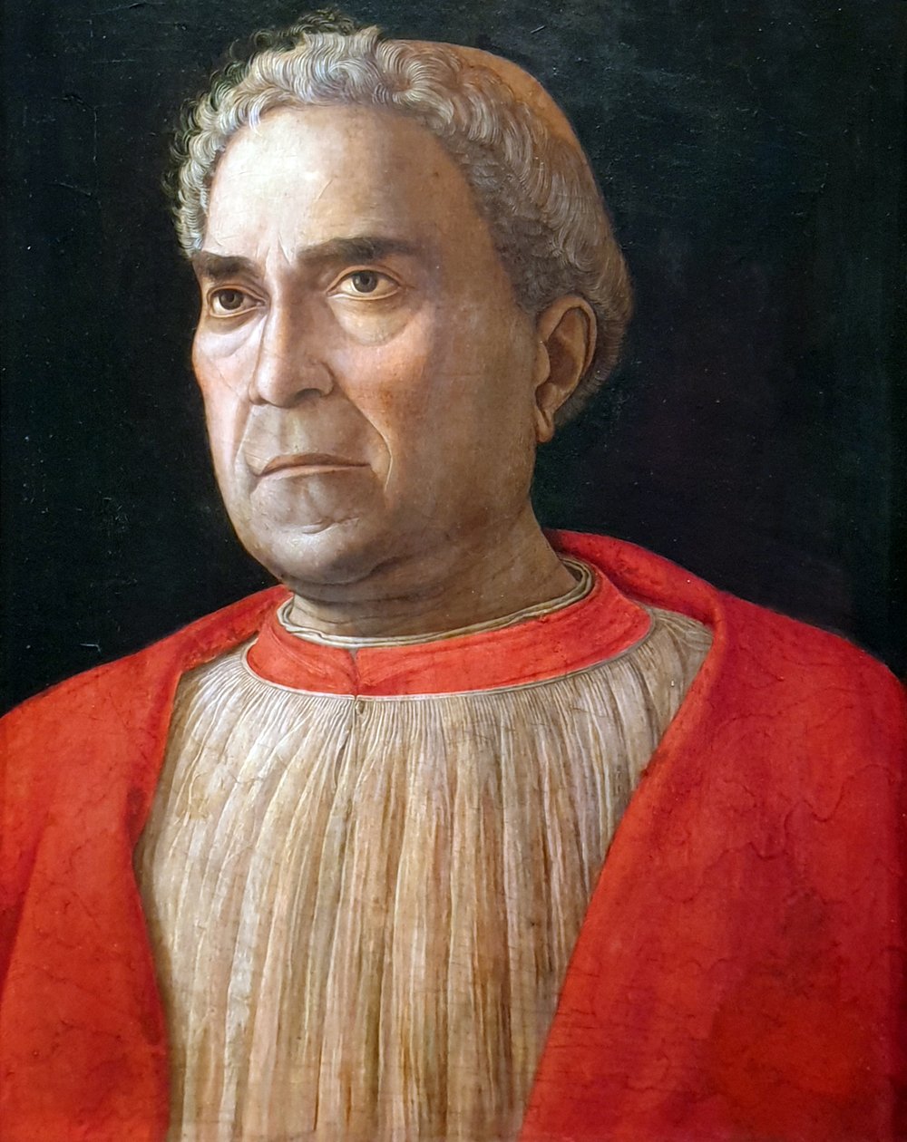 Kardinál Ludovico Trevisan (1401-1465) Kardinál Ludovico Trevisan od Andrea Mantegna