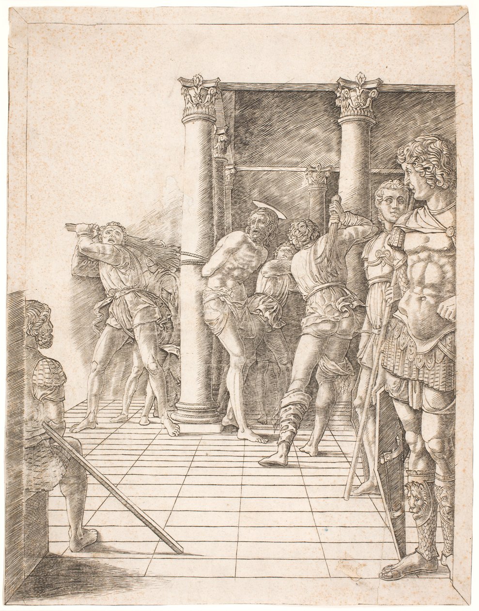 Kristus je bičován od Andrea Mantegna