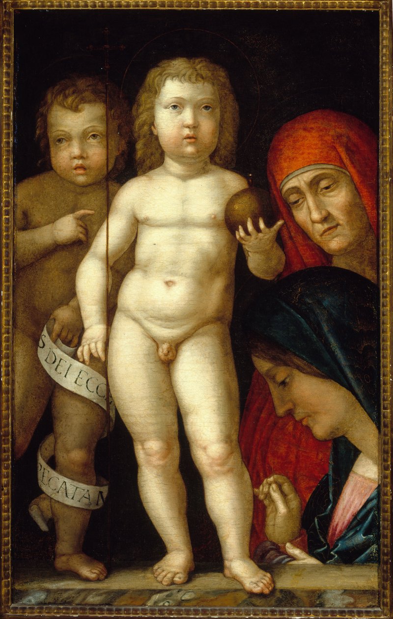 Pán světa od Andrea Mantegna