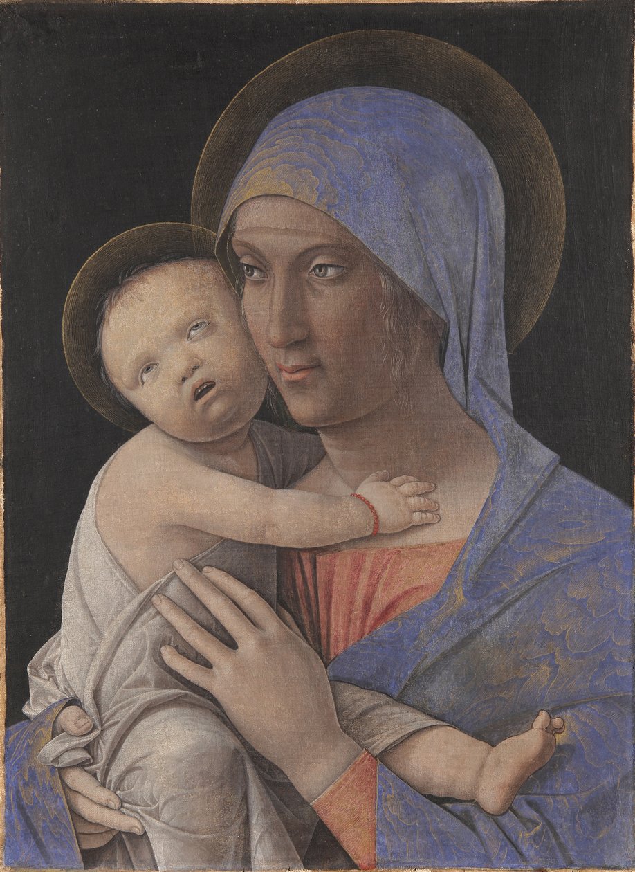 Madona s dítětem, 1480. od Andrea Mantegna