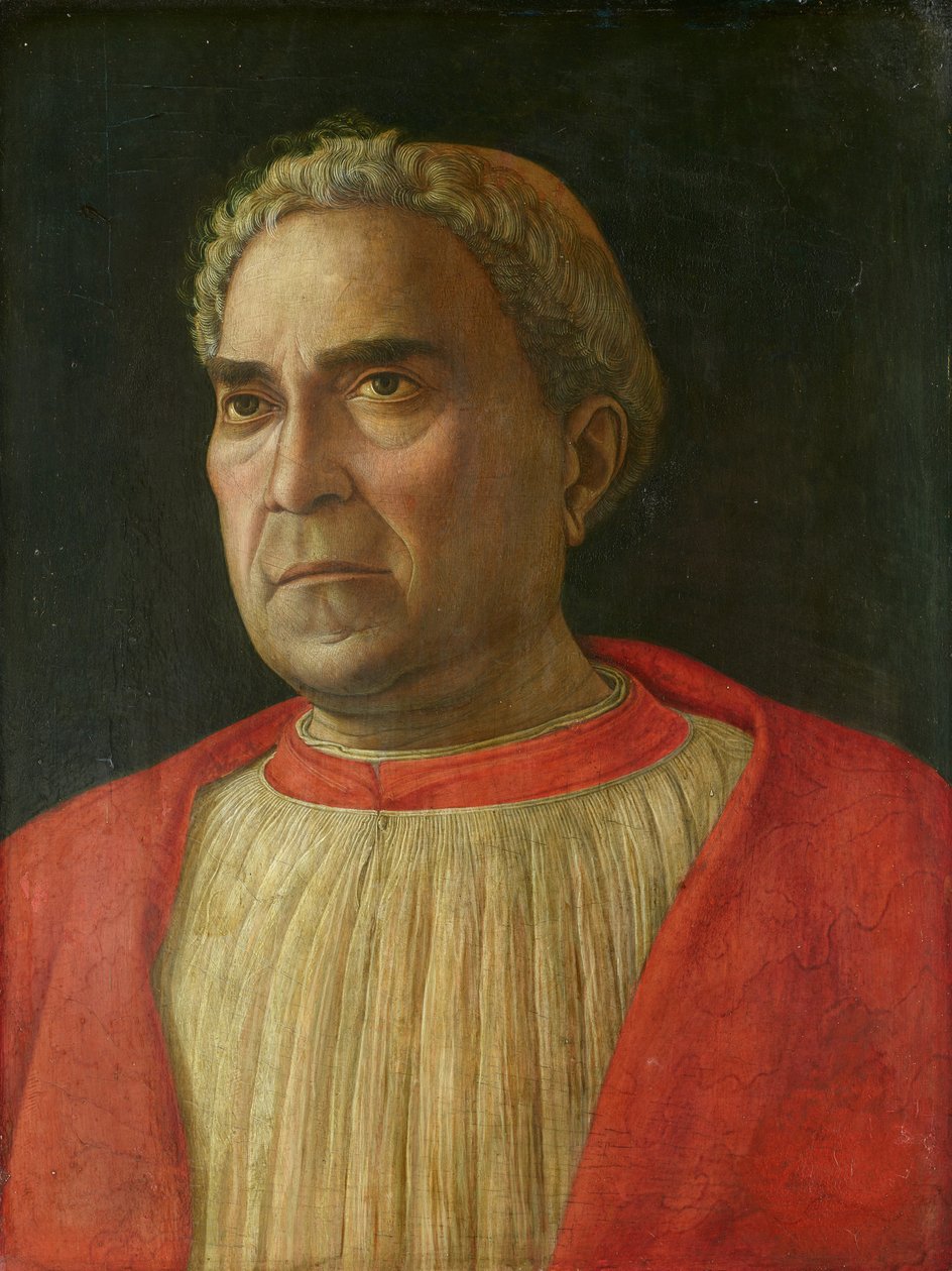Portrét kardinála Lodovica Trevisana od Andrea Mantegna
