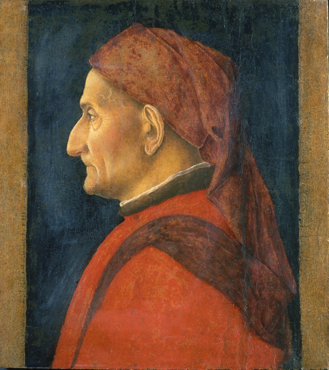 Portrét muže, 1450 od Andrea Mantegna