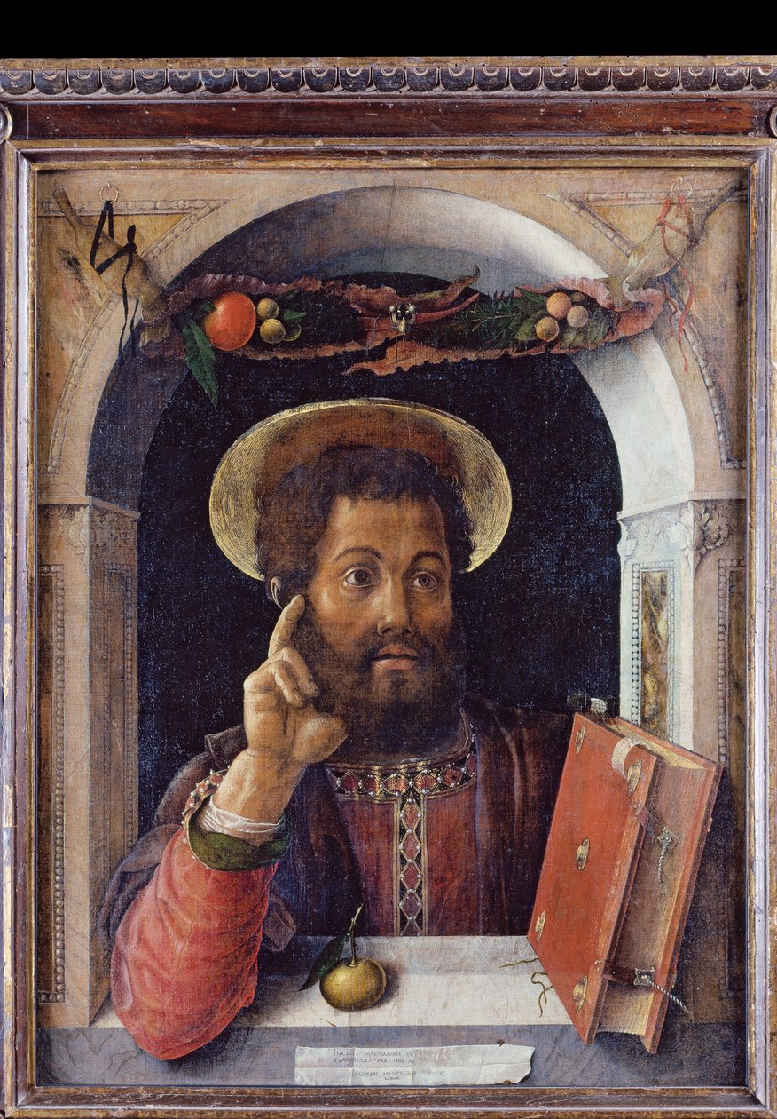 Svatý Marek, evangelista od Andrea Mantegna