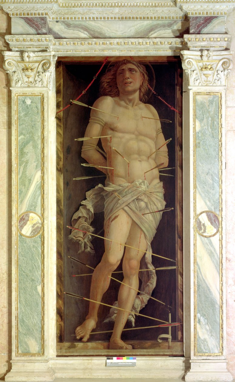 Svatý Šebestián od Andrea Mantegna