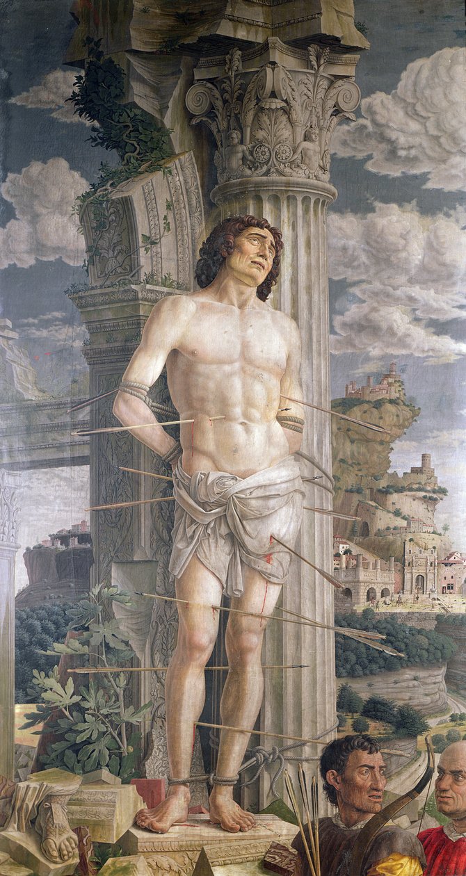 Svatý Šebestián od Andrea Mantegna