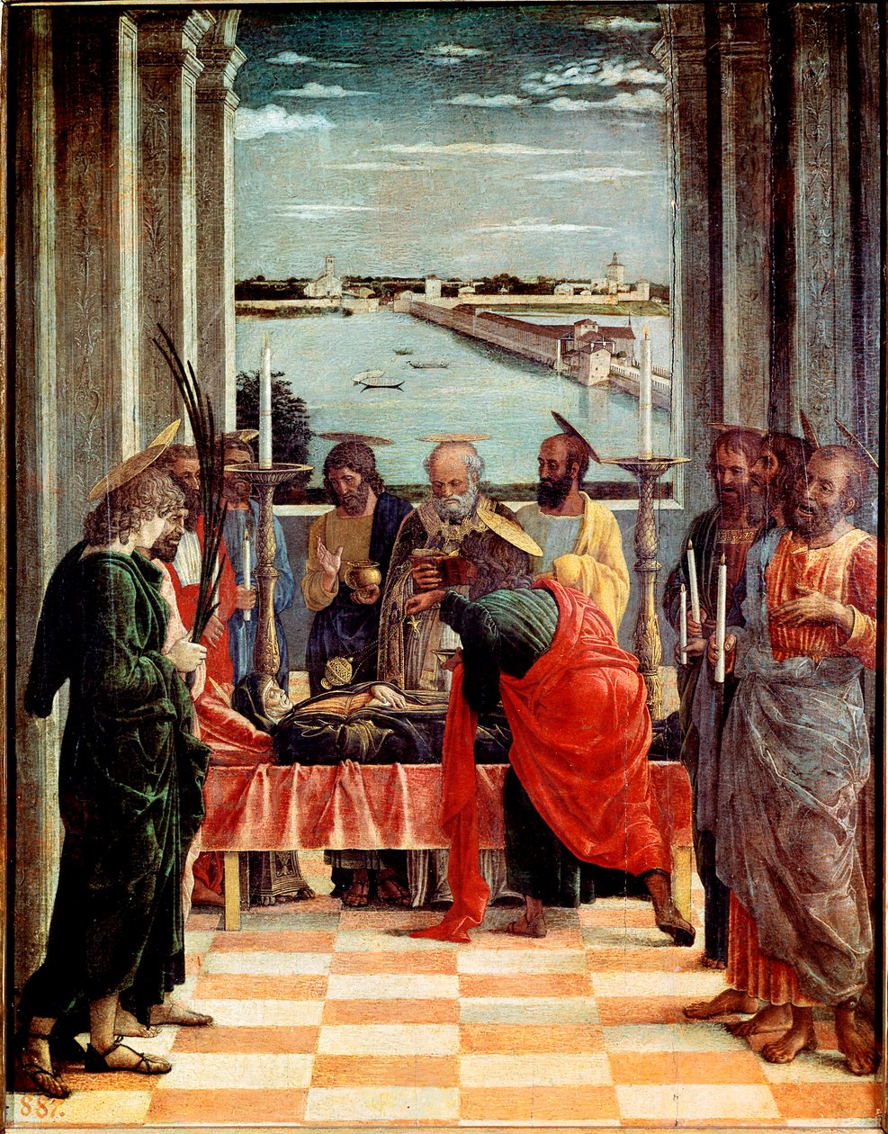 Smrt Panny Marie (obraz od Andrea Mantegna