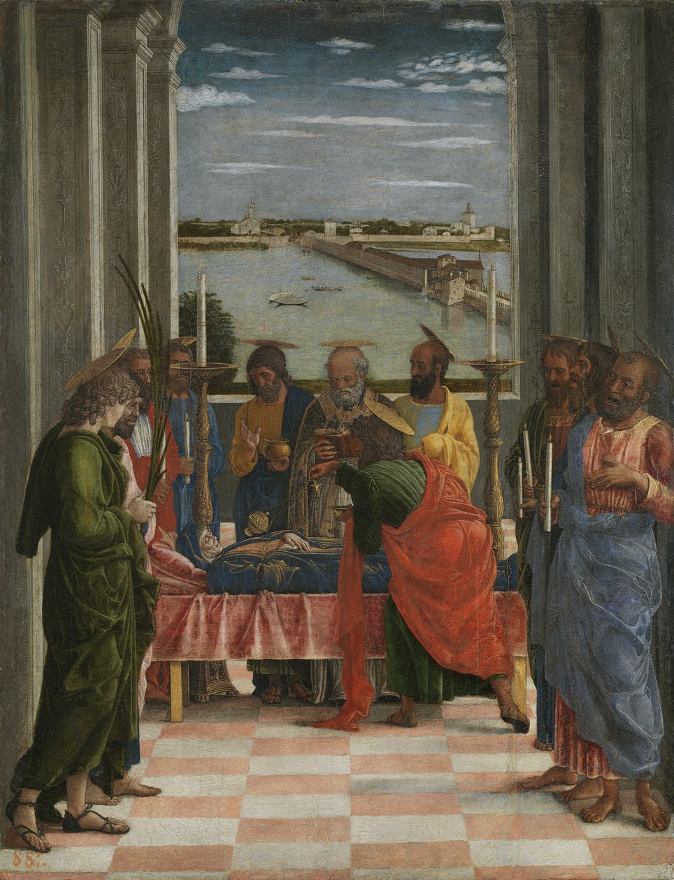 Smrt Panny od Andrea Mantegna