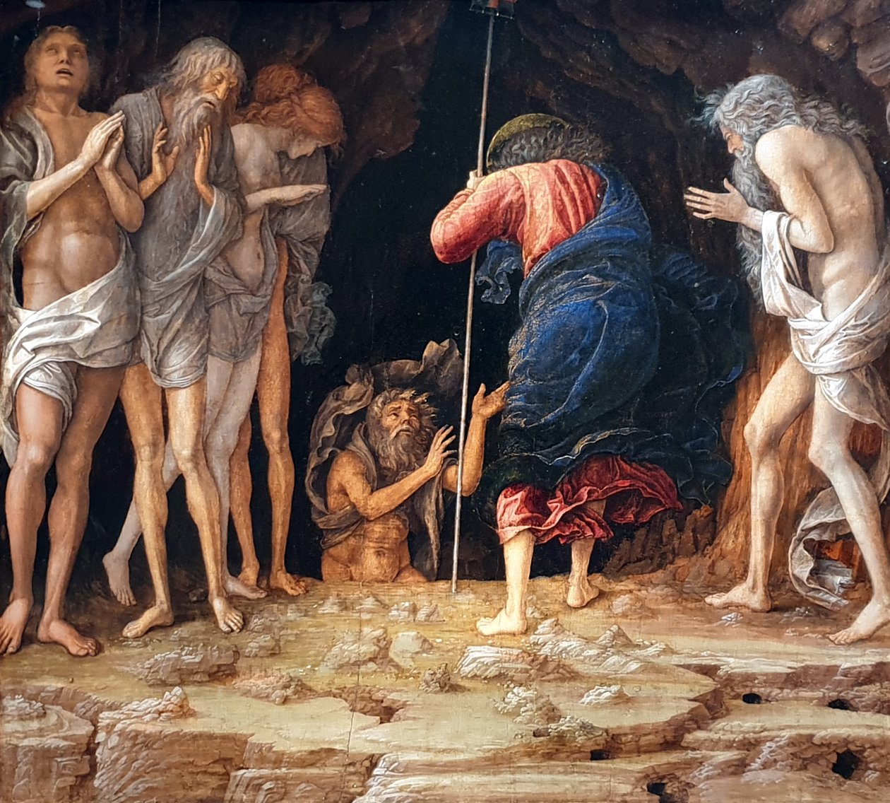 Sestup Krista do Limbu od Andrea Mantegna