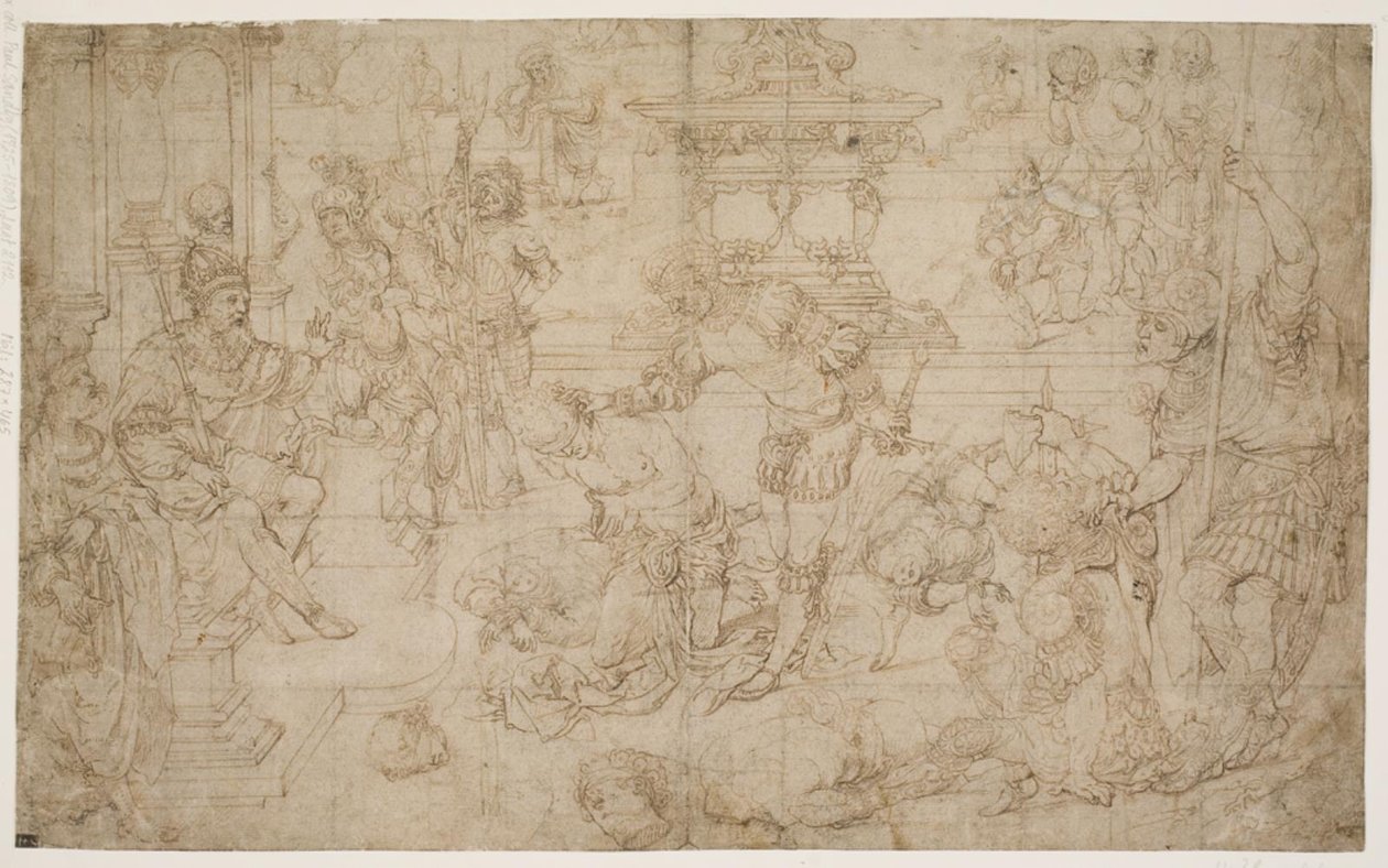 Umučení deseti tisíc křesťanů od Andrea Mantegna