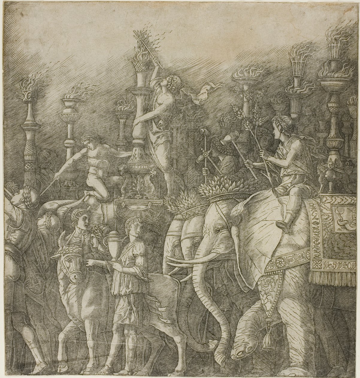Triumf Julia Caesara od Andrea Mantegna
