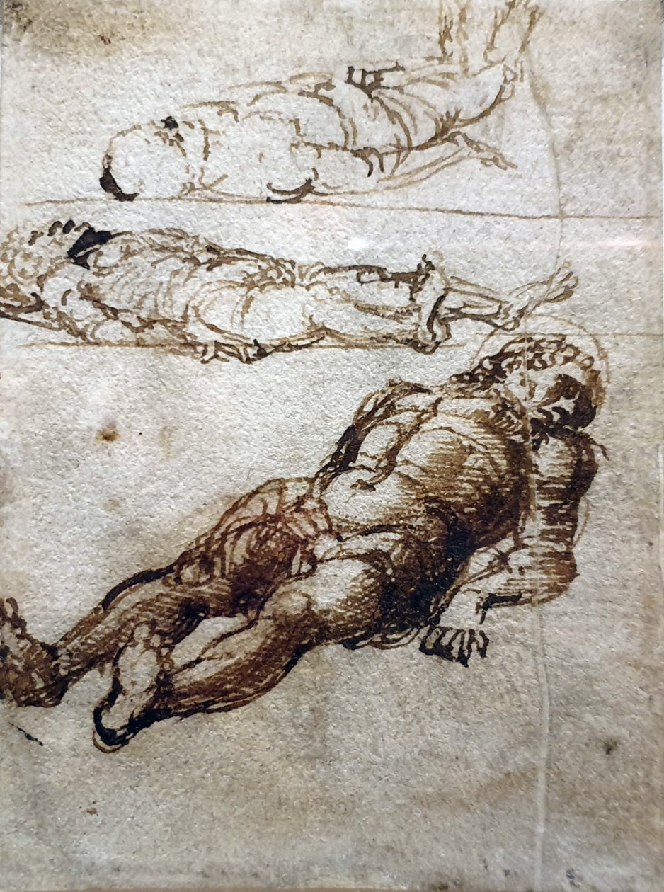 Tři studie o mrtvém Kristu od Andrea Mantegna