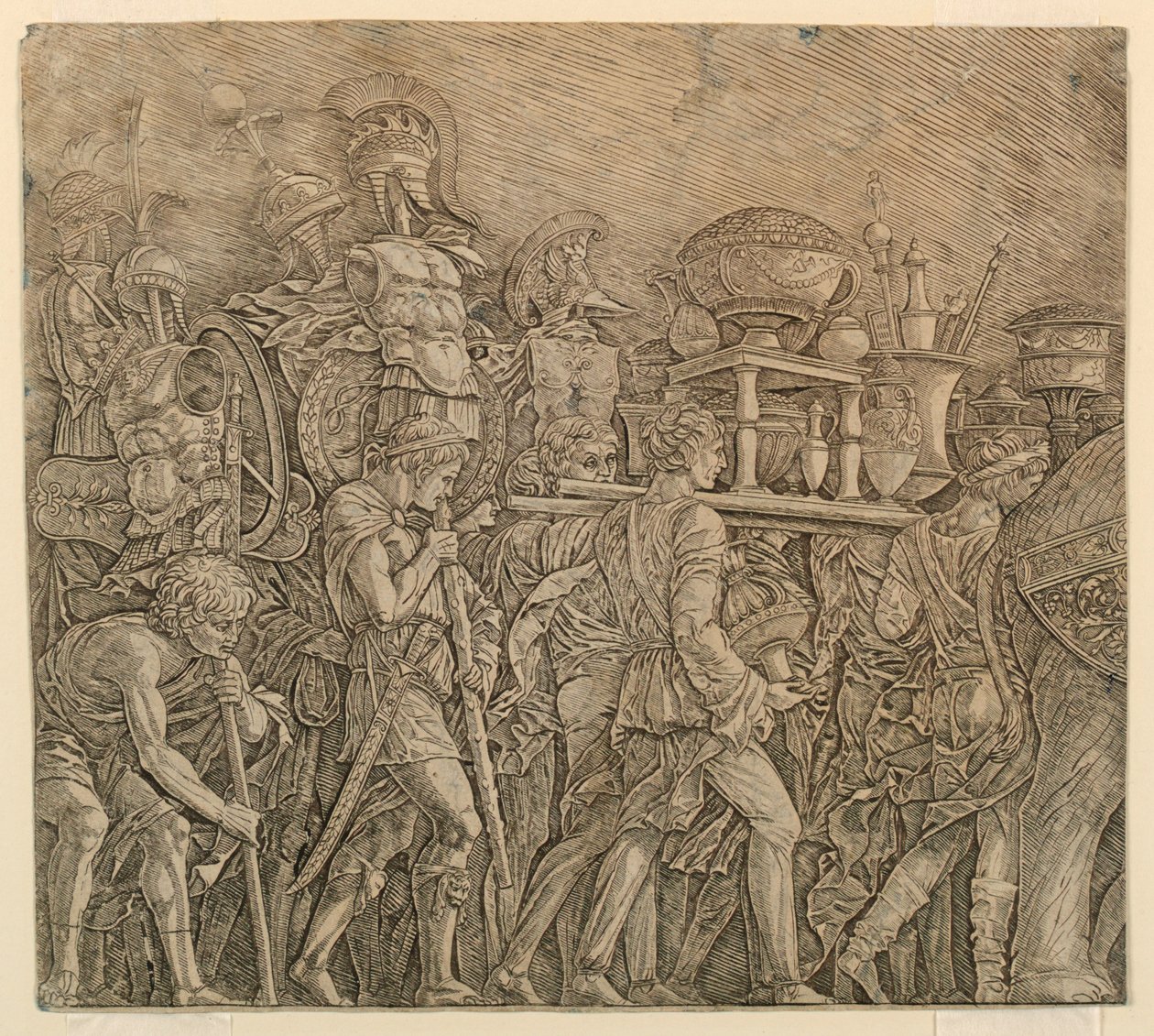 Triumph of Caesar: The Corselet Bearers od Andrea Mantegna