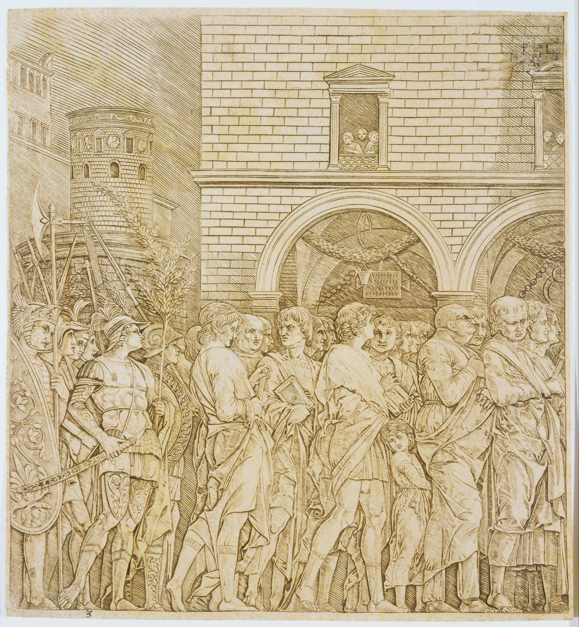 Triumf senátorů od Andrea Mantegna