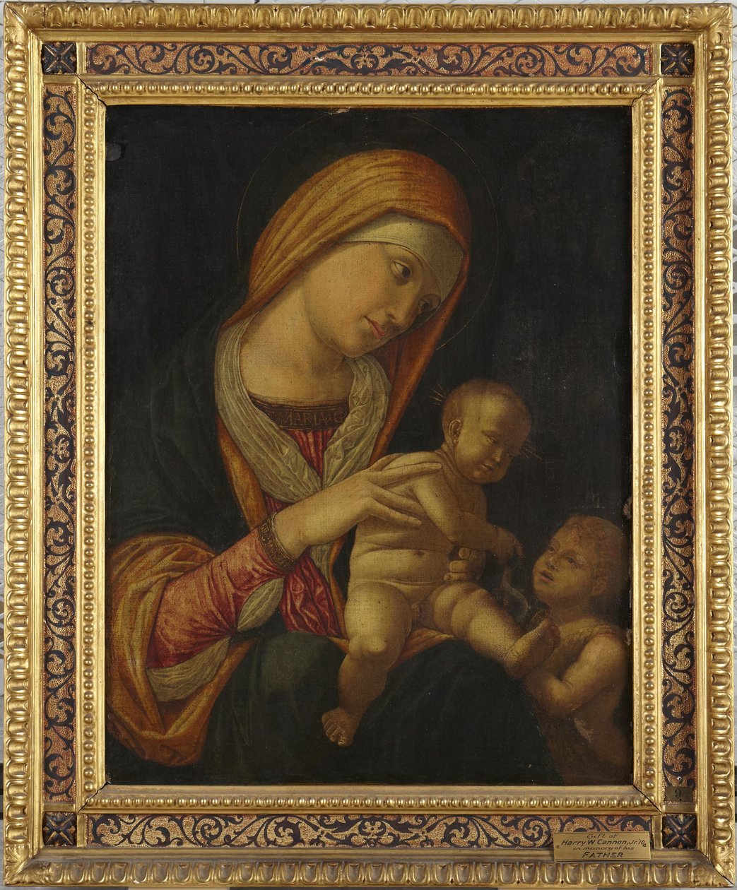 Panna Maria s dítětem od Andrea Mantegna