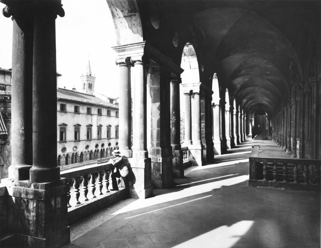 Lodžie baziliky Palladiana, postavená 1549-1614 od Andrea Palladio