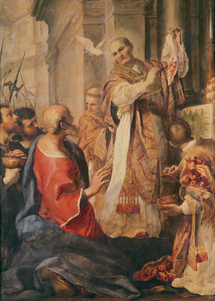 Svatý Řehoř Veliký (asi 540–604) od Andrea Sacchi