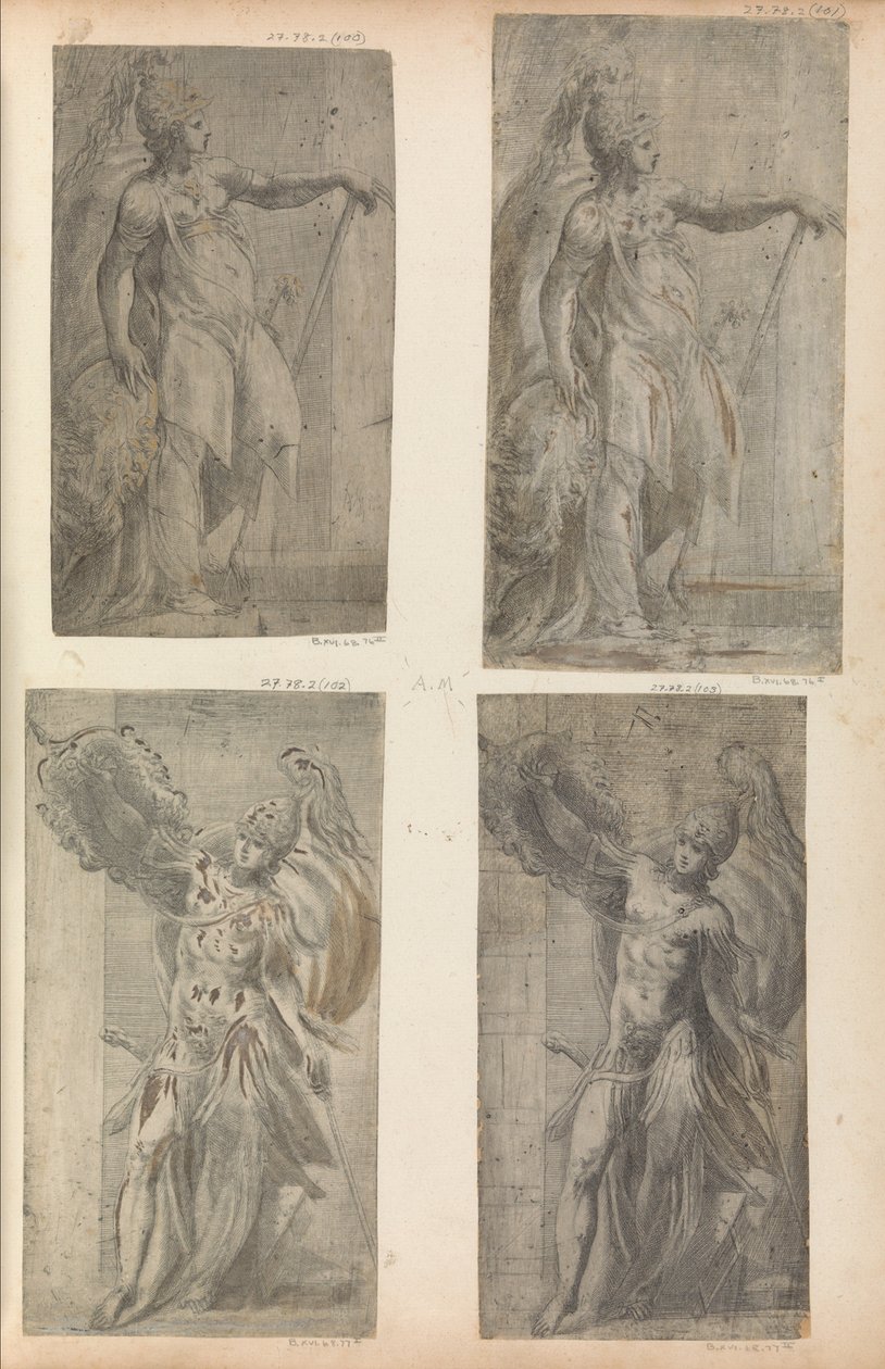 Bellona, ​​cca. 1546-52. od Andrea Schiavone