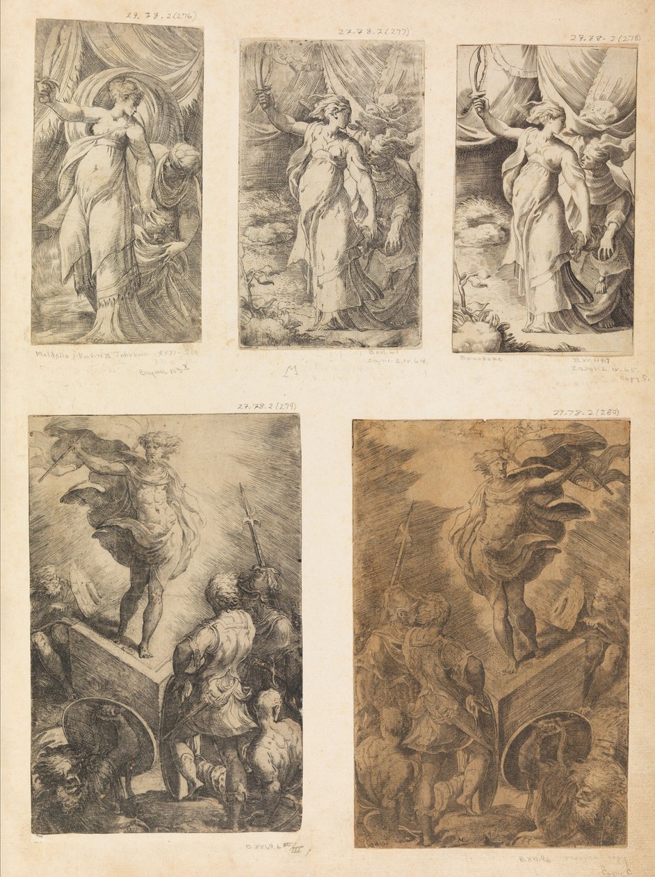 Judith, vzkříšení, ca. 1540-43. od Andrea Schiavone