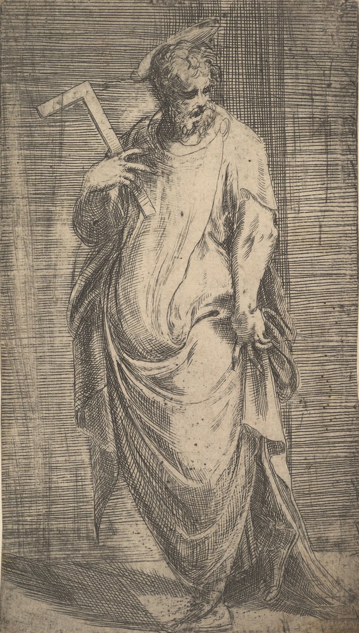 Saint James Menší od Krista a apoštolů, ca. 1548-50. od Andrea Schiavone