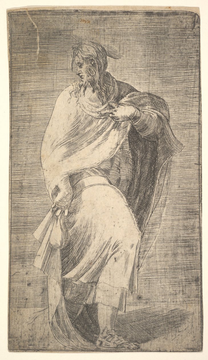 Svatý Matouš, z „Krista a apoštolů“, ca. 1548-50. od Andrea Schiavone
