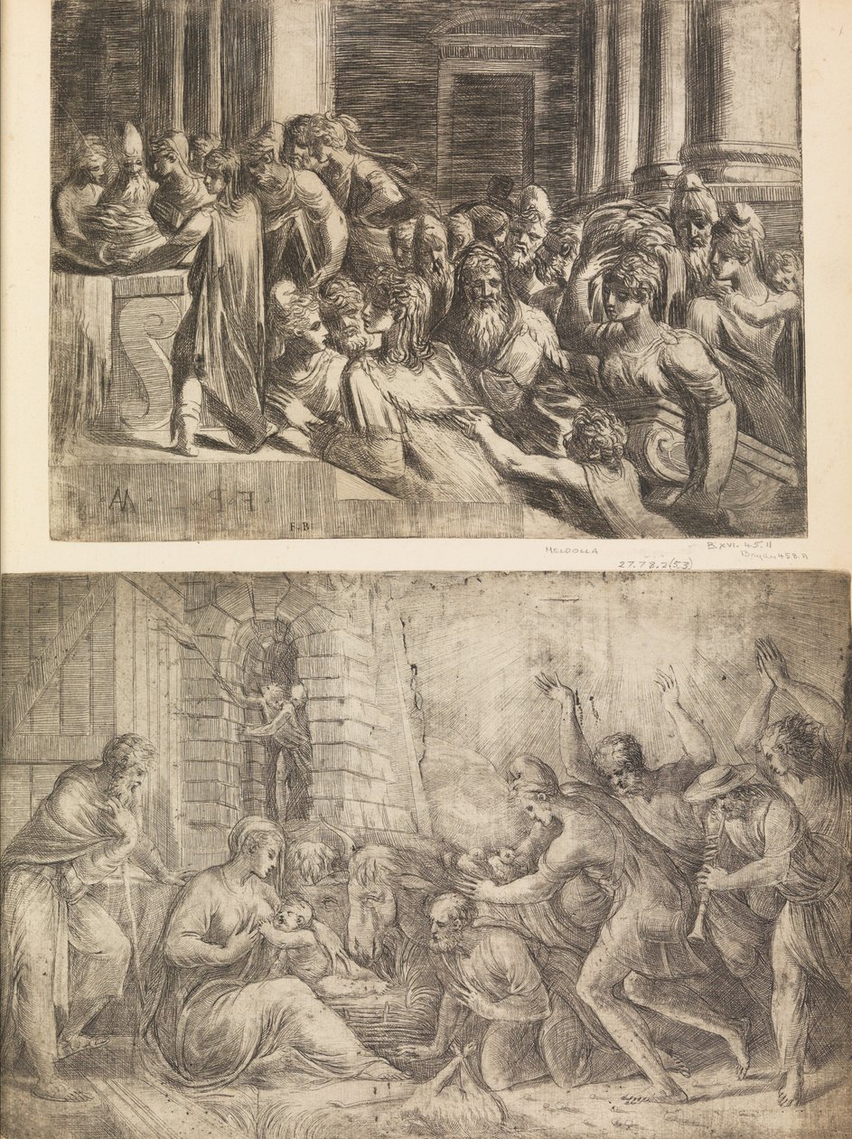 Narození Páně, ca. 1558-60. od Andrea Schiavone