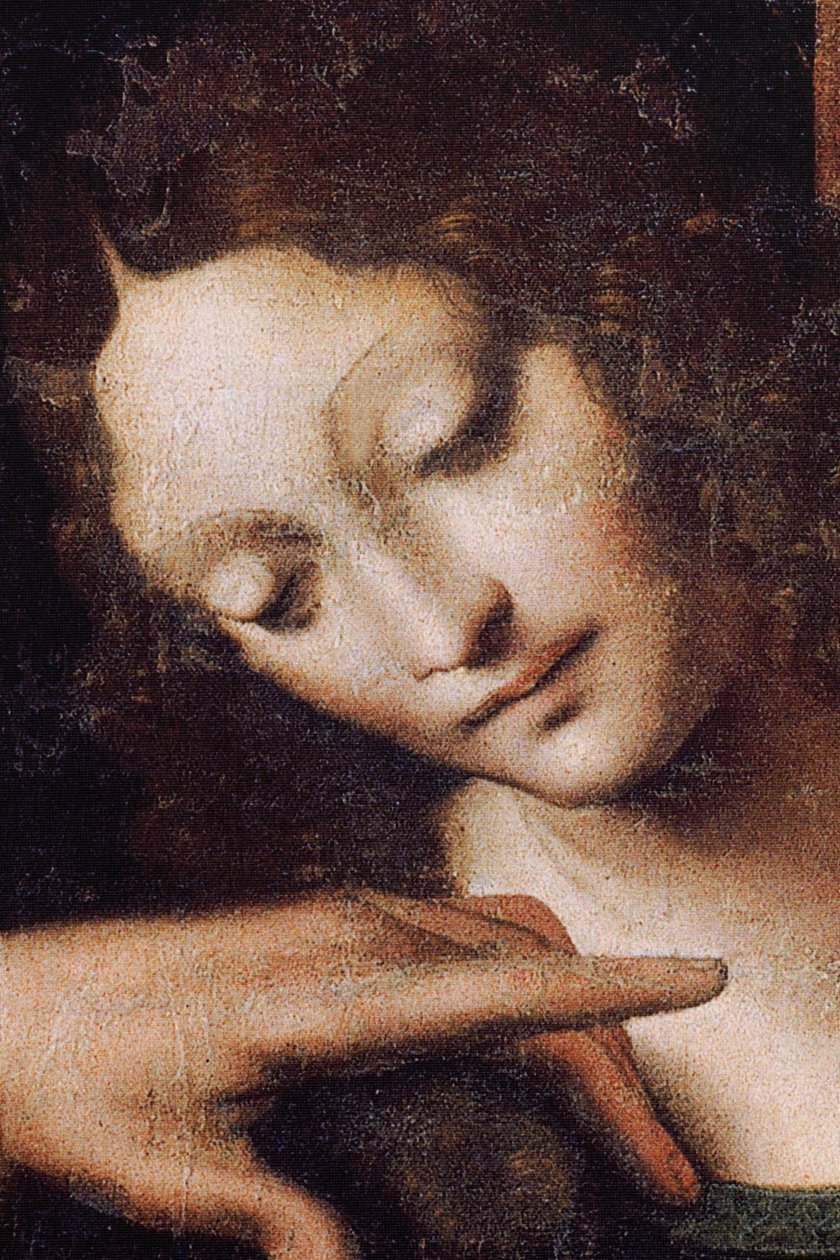 Opatství (Tongerlo Abbey). Malba. Poslední večeře. 1506-1507. Detail (malba) od Andrea Solario