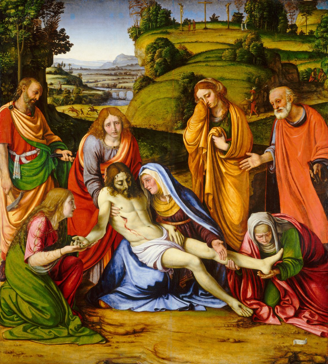 Nářek, c. 1505-1507. od Andrea Solario