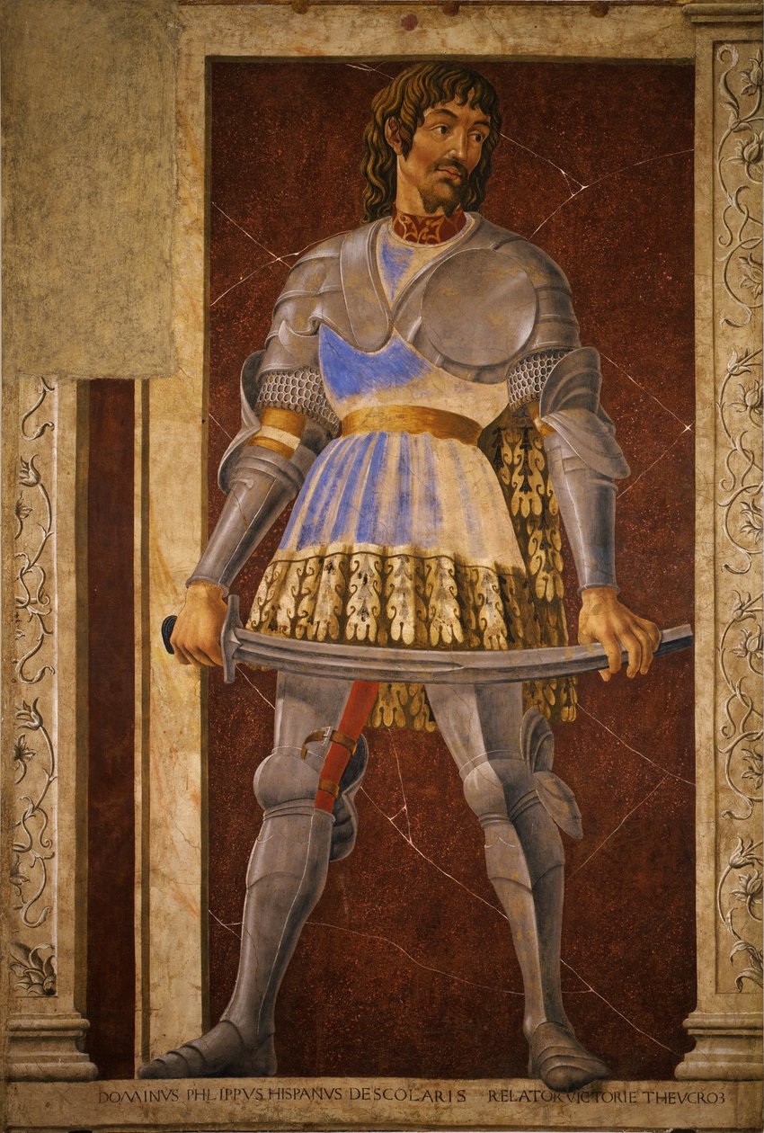 Pippo Spano, Niccolò Acciaiuoli, Francesco Petrarca od Andrea del Castagno