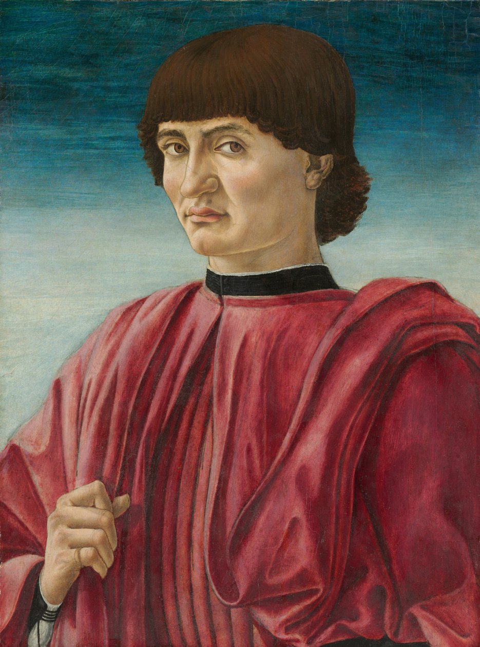 Portrét muže od Andrea del Castagno