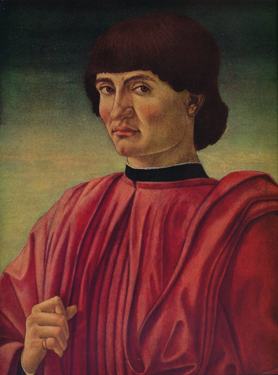 Portrét muže, c1450 od Andrea del Castagno