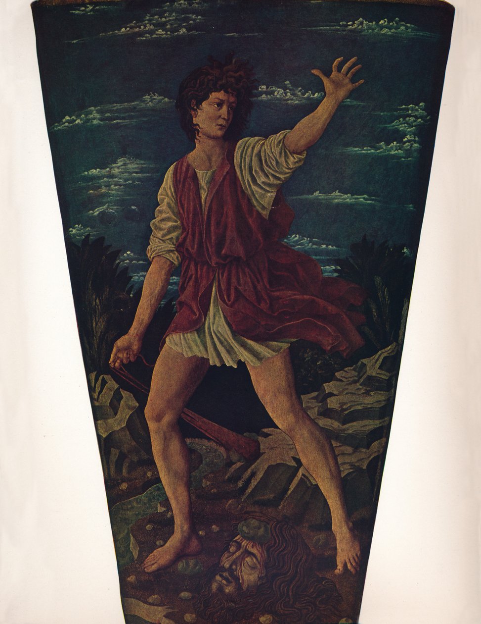 Mladý David, c1450 od Andrea del Castagno