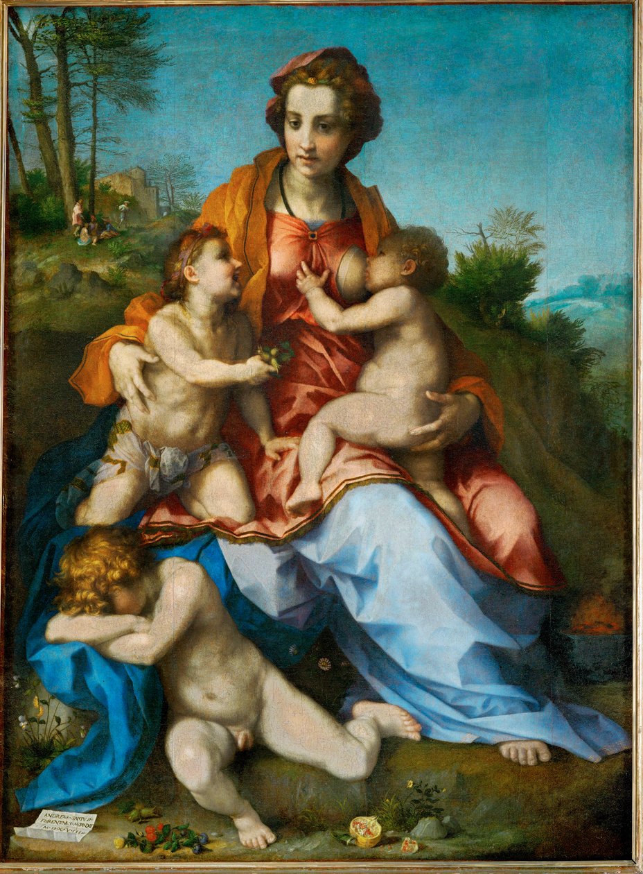 Charita ... od Andrea del Sarto