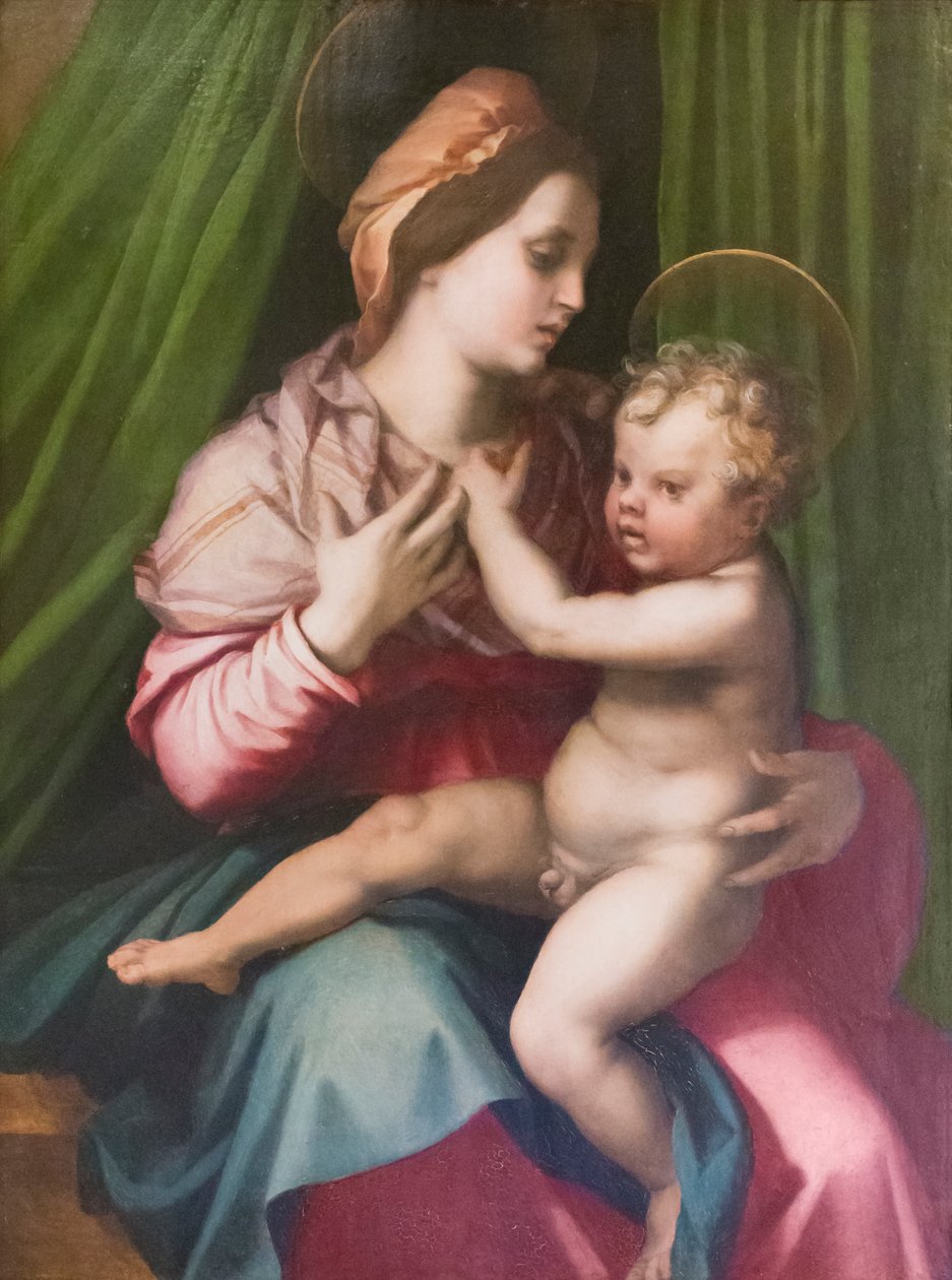 Madona s dítětem od Andrea del Sarto