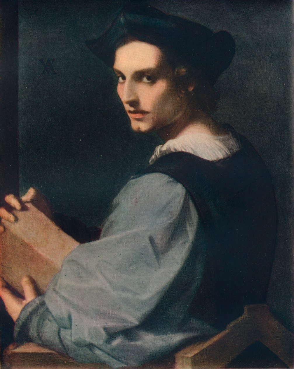 Portrét mladého muže, c1517, 1911 od Andrea del Sarto