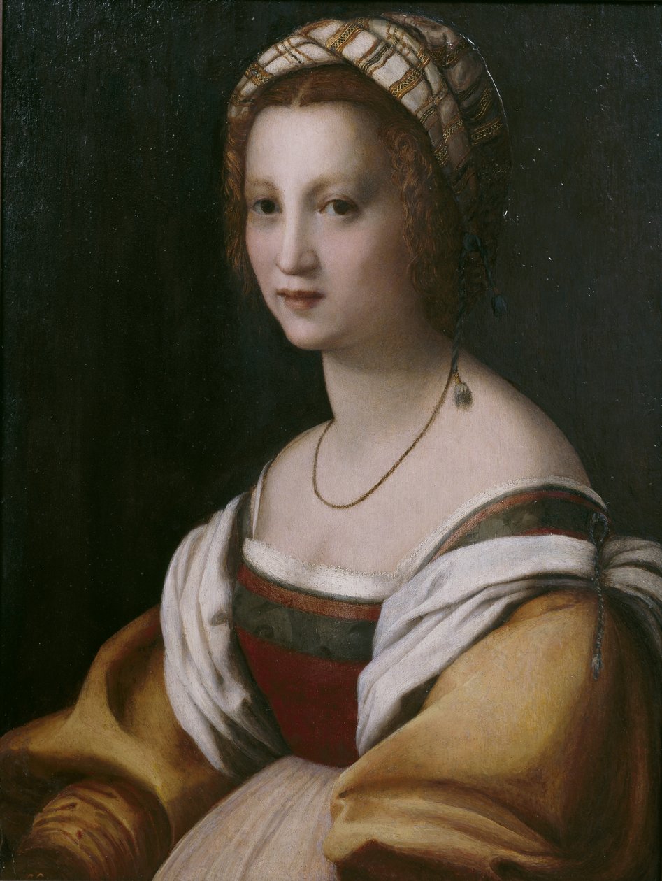 Portrét ženy od Andrea del Sarto