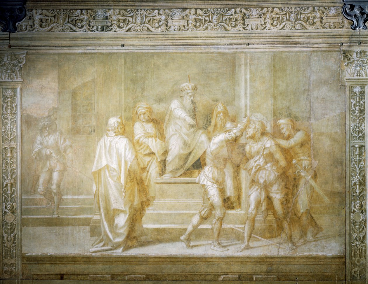 Svatý Jan zajat na příkaz Heroda od Andrea del Sarto
