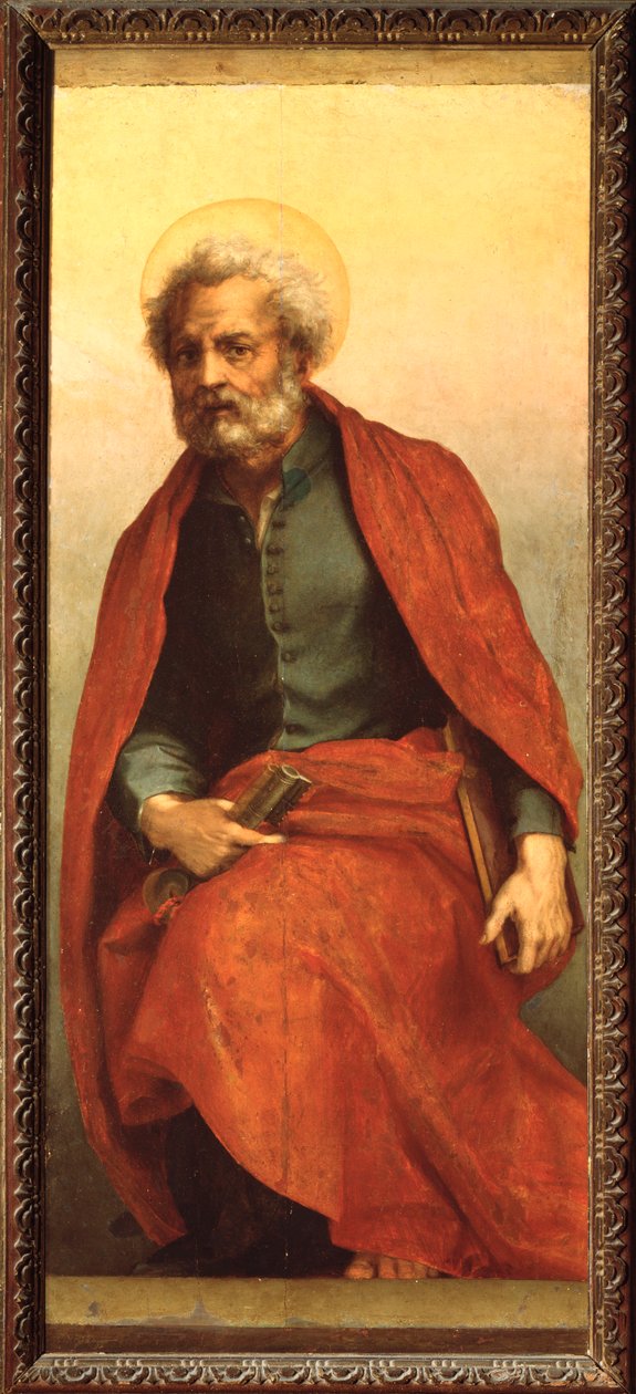Svatý Petr, oltář sv. Anežky (obraz, 1525-1528) od Andrea del Sarto