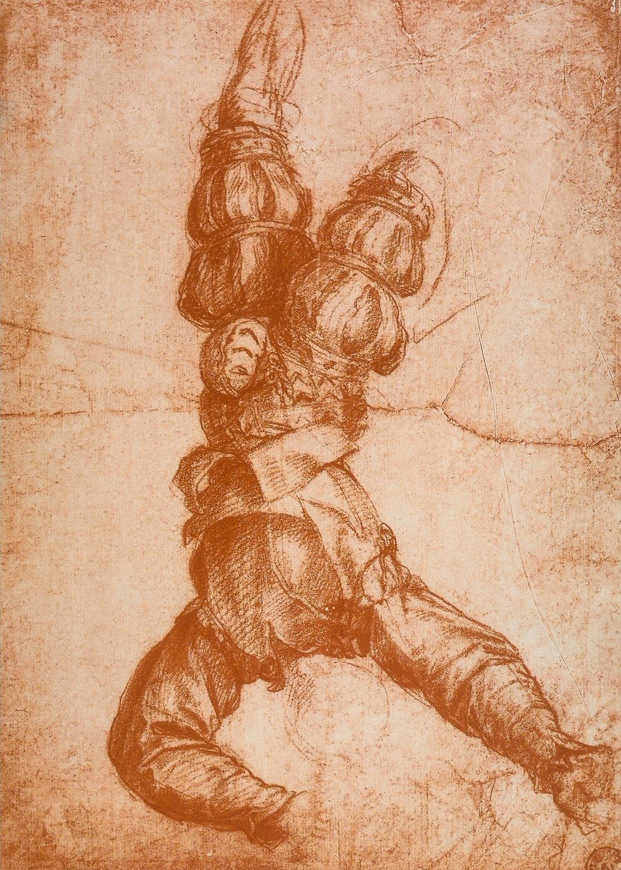 Studie lidské postavy od Andrea del Sarto
