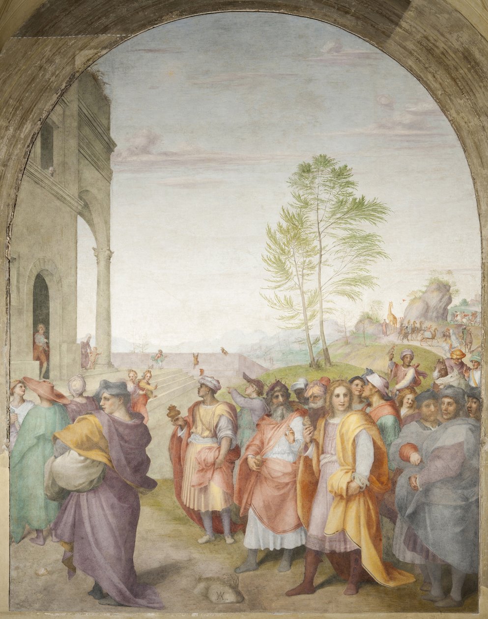 Cesta mágů od Andrea del Sarto