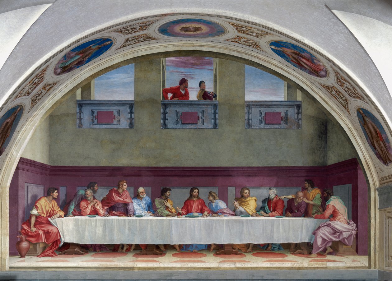 Poslední večeře od Andrea del Sarto
