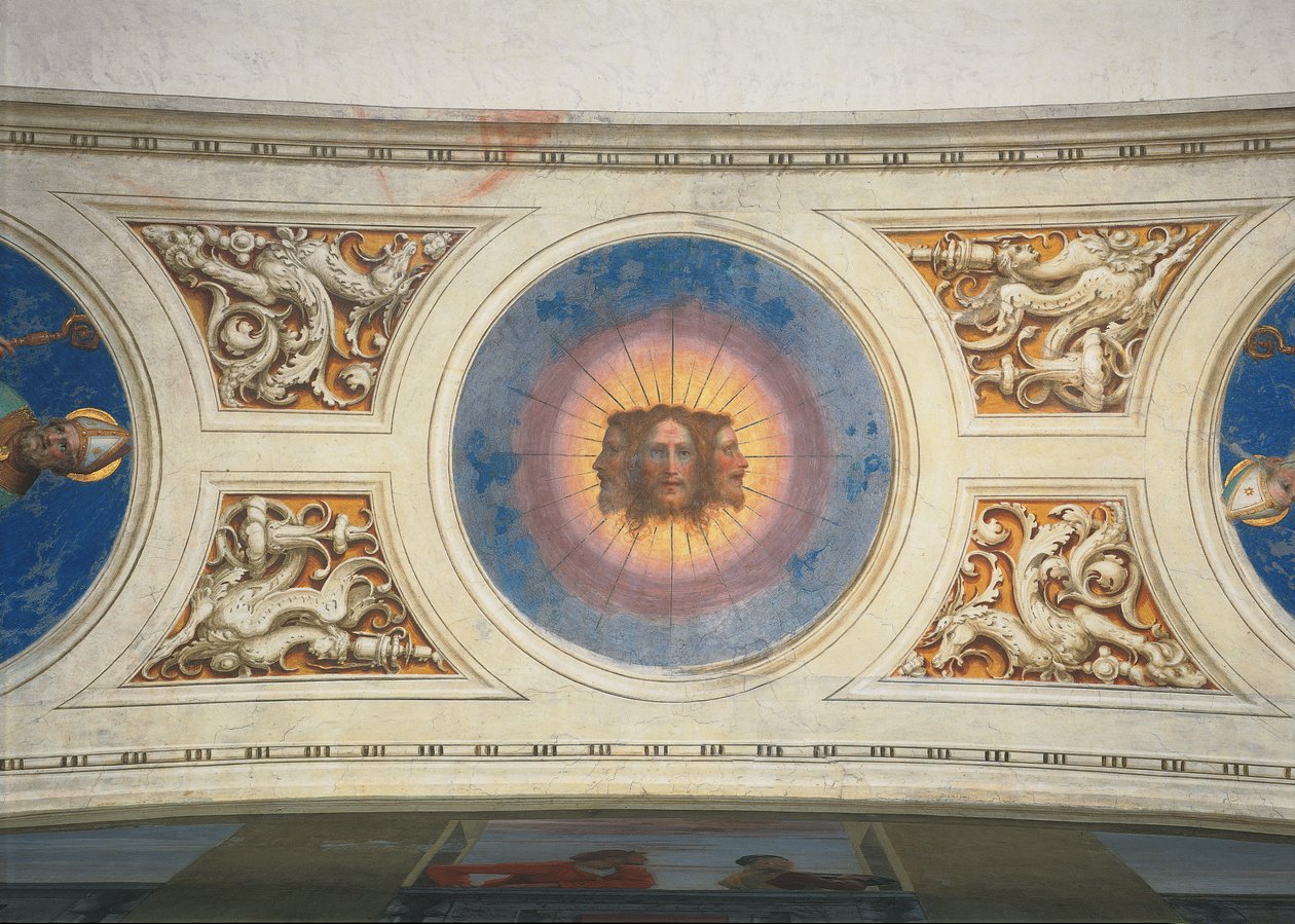 Trojice a čtyři svatí (Trinità e quattro Santi), Andrea D