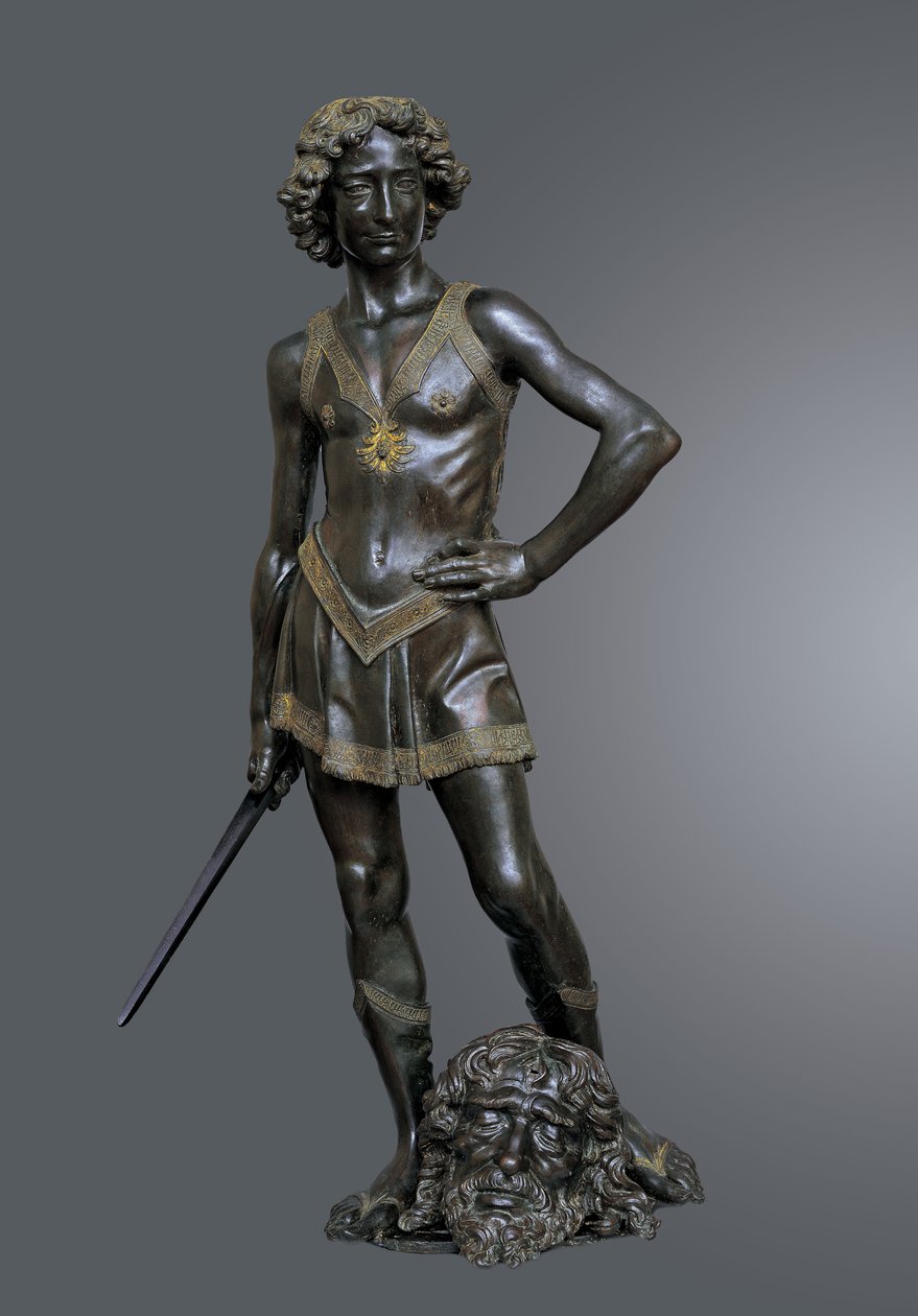 David Vítězný nad Goliášem, cca 1470. od Andrea del Verrocchio