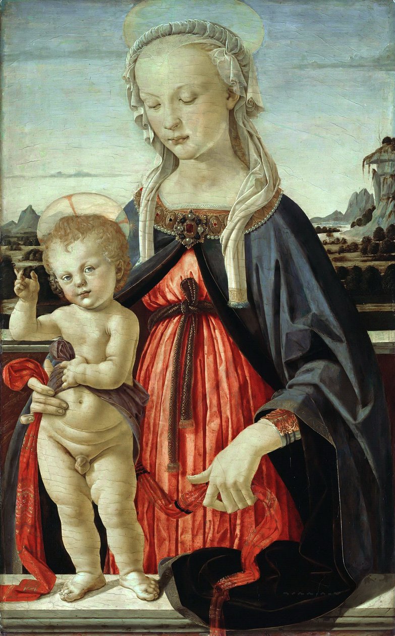 Madonna s dítětem, asi 1470. od Andrea del Verrocchio