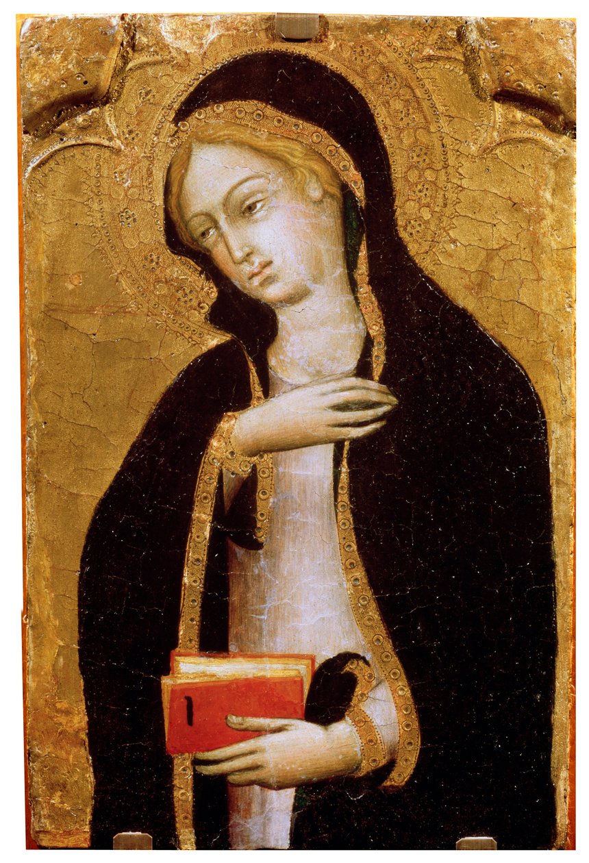 Virgin Annunciate, c1410 od Andrea di Bartolo