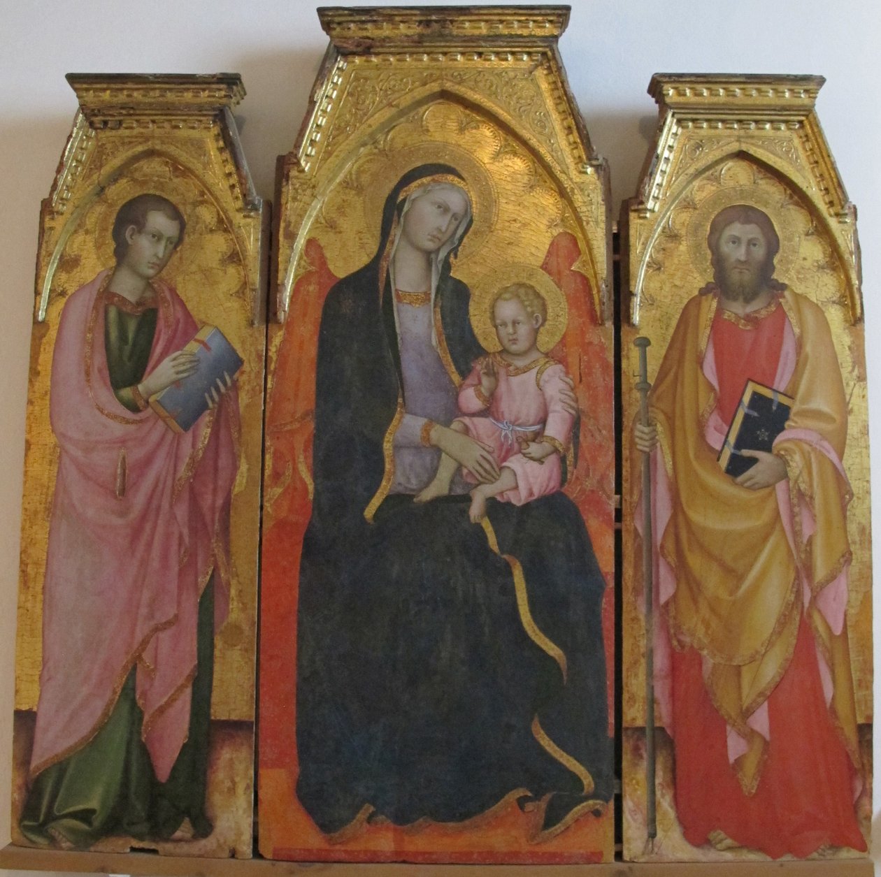 madona s dítětem mezi světci od Andrea di Bartolo