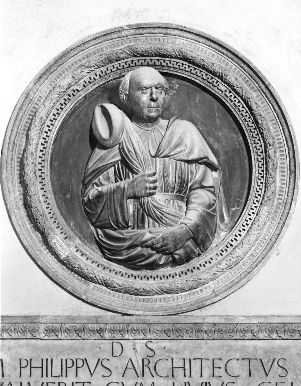 Busta Filippa Brunelleschiho (1377-1446) od Andrea di Lazzaro Cavalcanti