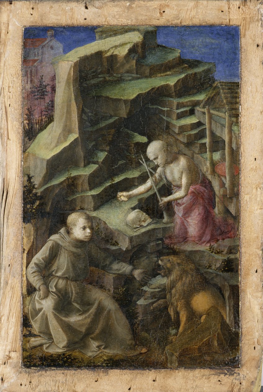 Sv. František, kolem 1375 (tempera na topolovém dřevě) od Andrea di Vanni dAndrea Salvani Andrea di Vanni dAndrea Salvani
