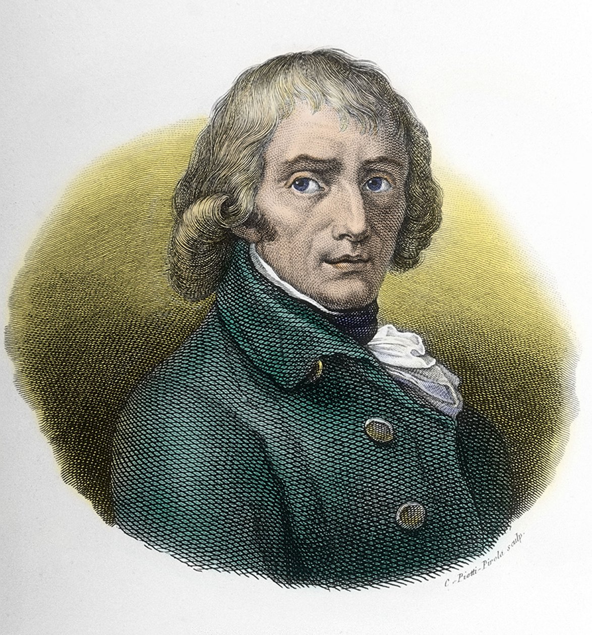 Portrét Giuseppe Pariniho (1729-1799), rytina podle kresby Andrea Appiani (1754-1817) od Andrea the Elder (after) Appiani