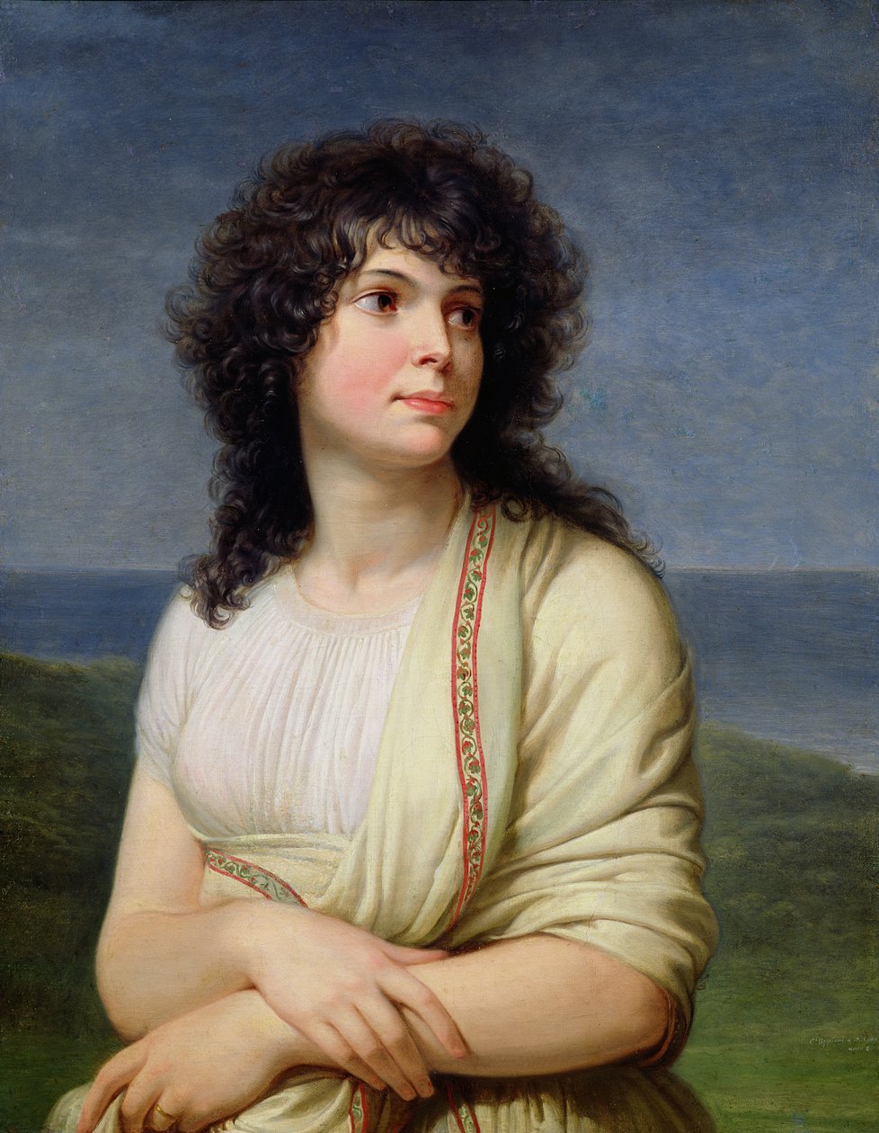 Madame Hamelin (1776-1851) od Andrea the Elder Appiani