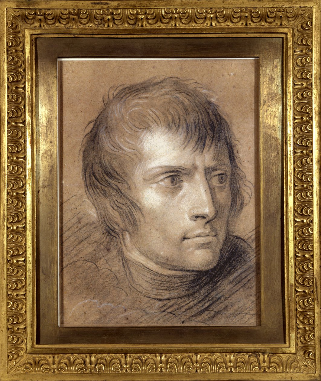 Napoleon Bonaparte (1769-1821), první konzul, v roce 1803 (kresba) od Andrea the Elder Appiani